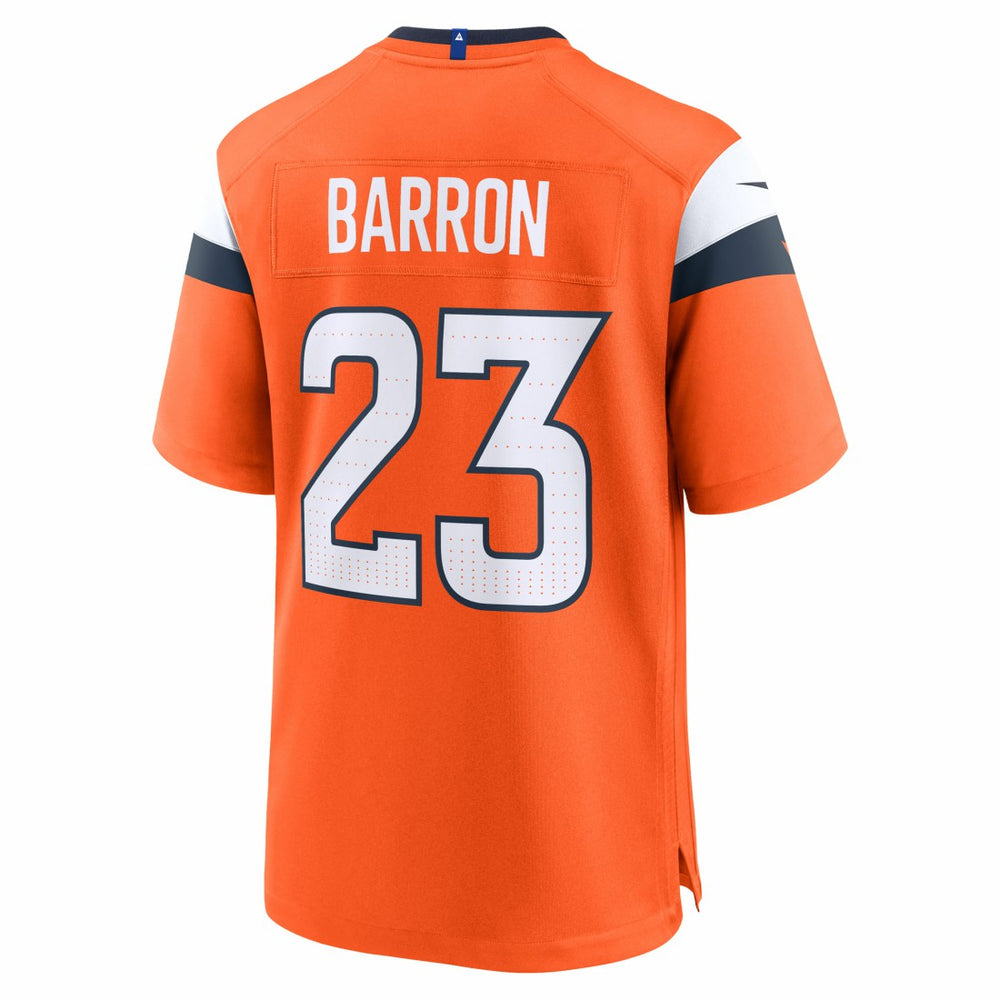 Jahdae Barron Denver Broncos 2025 NFL Draft First Round Pick Game Jersey - Orange | Nike online