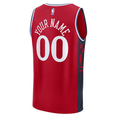 LA Clippers Fast Break Custom Jersey - Statement Edition - Red | Fanatics on sale