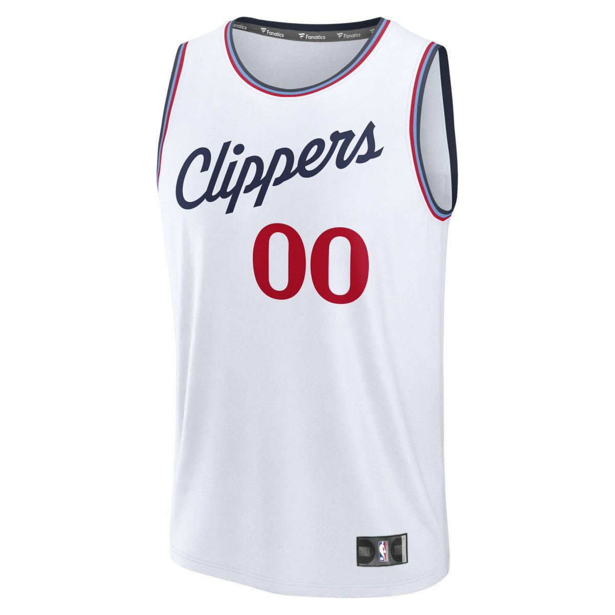 LA Clippers Youth Fast Break Custom Replica Jersey - White - Association Edition | Fanatics for sale