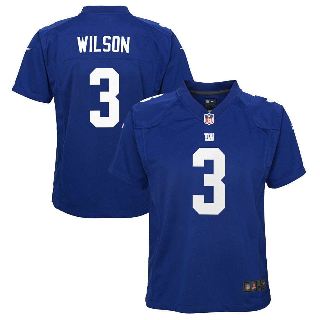 Russell Wilson New York Giants Youth Game Jersey - Royal | Nike outlet