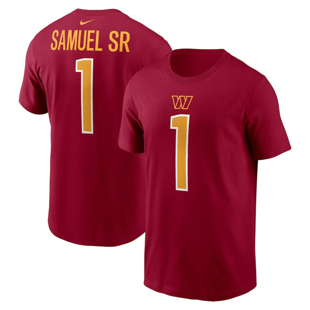 Deebo Samuel Sr Washington Commanders Name & Number T-Shirt - Burgundy | Nike on sale