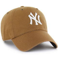 New York Yankees Carhartt x Clean Up Adjustable Hat - Brown | 47 brand