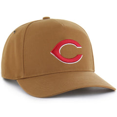 Cincinnati Reds Carhartt x Hitch Adjustable Hat - Brown | 47 brand