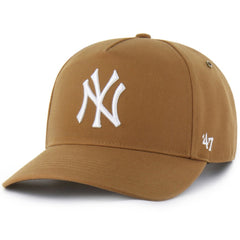 New York Yankees Carhartt x Hitch Adjustable Hat - Brown | 47 brand
