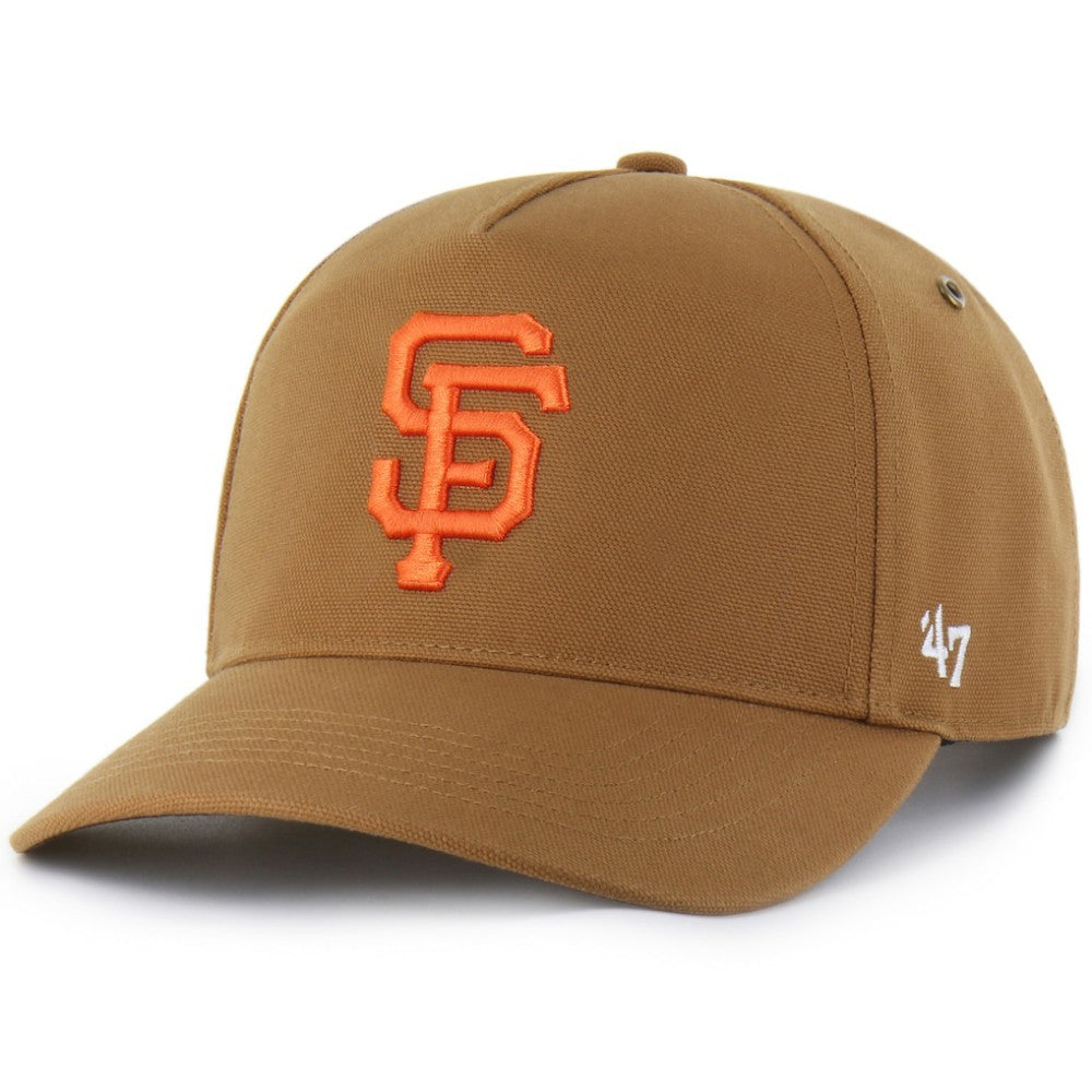 San Francisco Giants Carhartt x Hitch Adjustable Hat - Brown | 47 brand