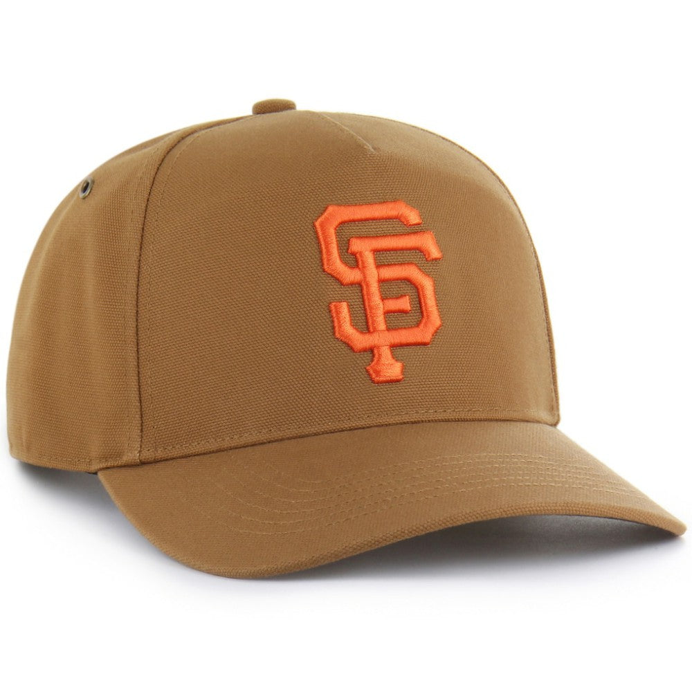 San Francisco Giants Carhartt x Hitch Adjustable Hat - Brown | 47 brand