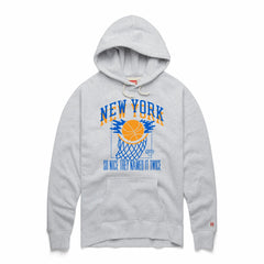 New York Knicks Homage Unisex Hometown Edition Tri-Blend Raglan Pullover Hoodie - Ash shop