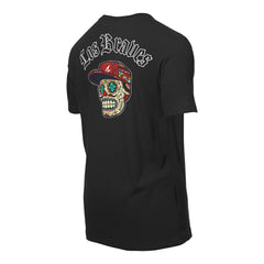 Atlanta Braves Sugar Skulls T-Shirt - Black | New Era