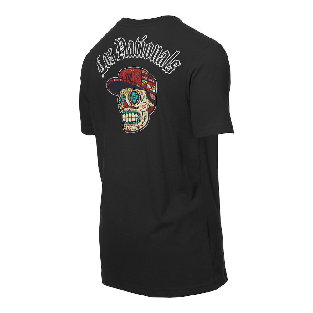 Washington Nationals Sugar Skulls T-Shirt - Black | New Era