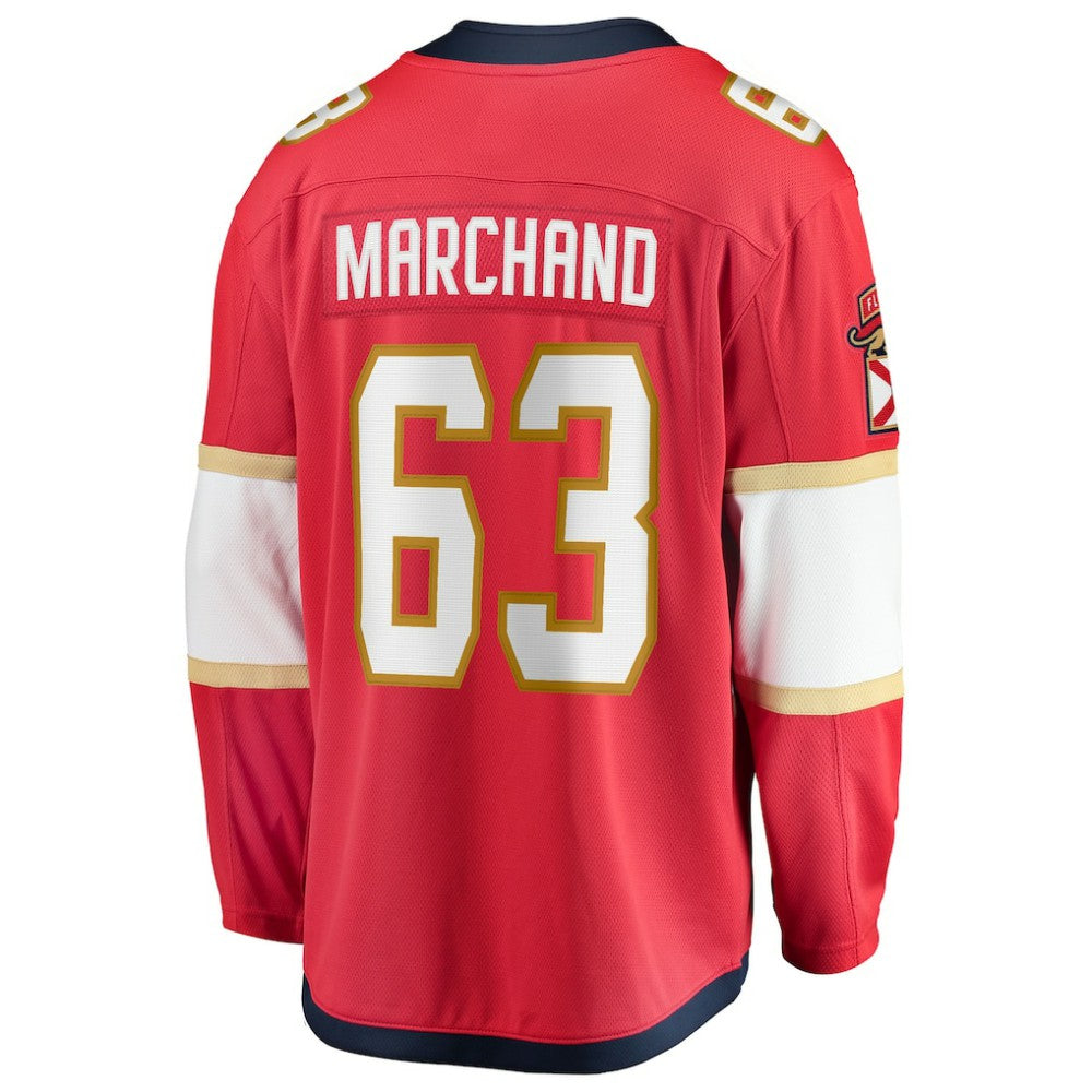 Brad Marchand Florida Panthers Fanatics Home Breakaway Jersey Red