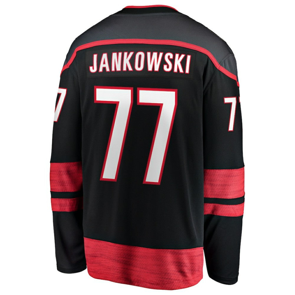 Mark Jankowski Carolina Hurricanes Fanatics Home Breakaway Jersey Black