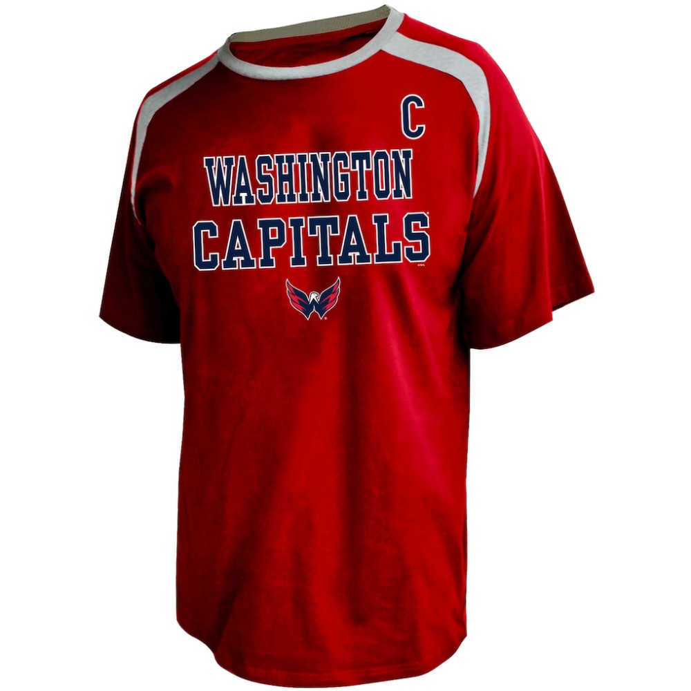 Alexander Ovechkin Washington Capitals Fanatics Women's Plus Size Name & Number Scoop Neck T-Shirt Red