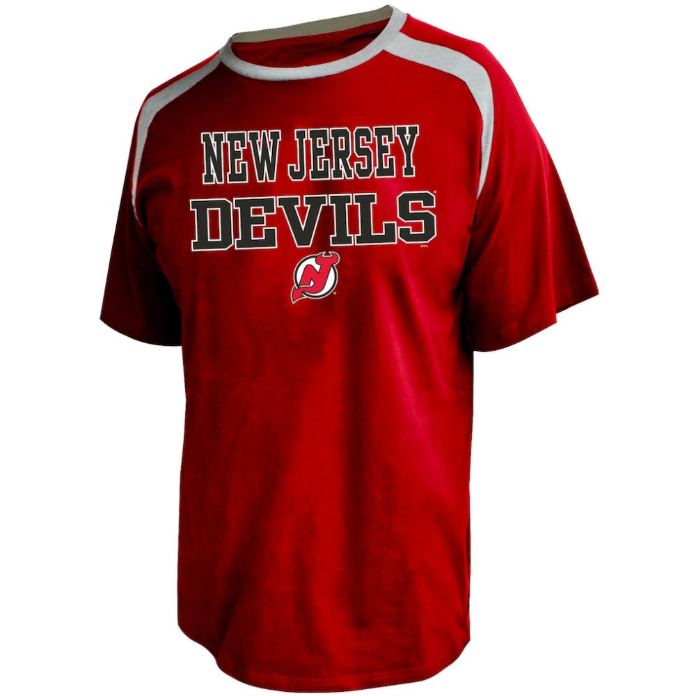 Jack Hughes New Jersey Devils Fanatics Women's Plus Size Name & Number Scoop Neck T-Shirt Red