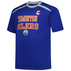 Connor McDavid Edmonton Oilers Profile Big & Tall Name & Number T-Shirt Royal