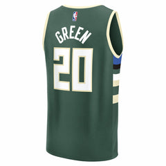 A.J. Green Milwaukee Bucks Fast Break Replica Player Jersey - Icon Edition - Hunter Green | Fanatics shop