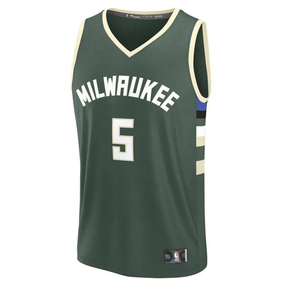 Gary Trent Jr. Milwaukee Bucks Fast Break Replica Player Jersey - Icon Edition - Hunter Green | Fanatics discount