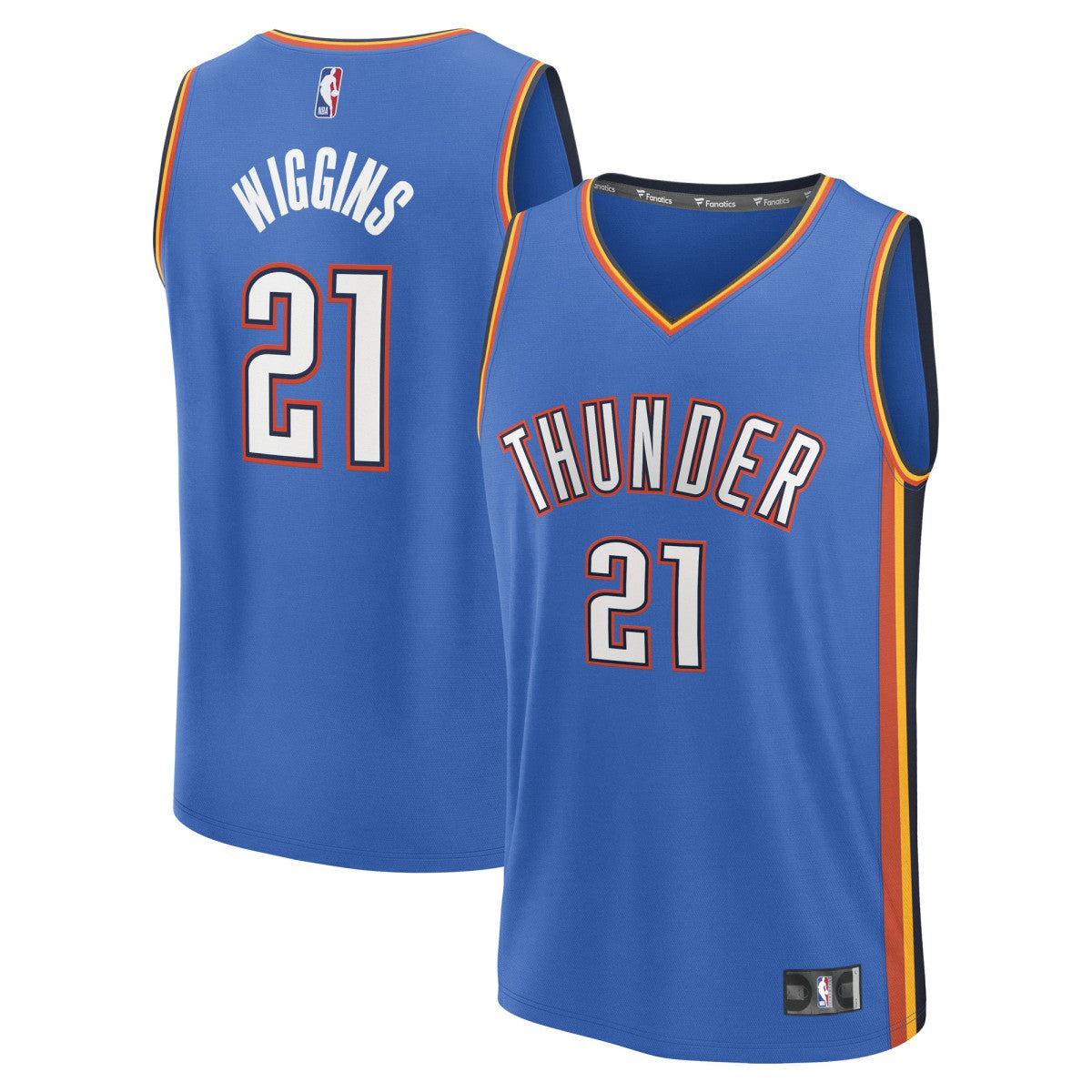Aaron Wiggins Oklahoma City Thunder Fast Break Replica Player Jersey - Icon Edition - Blue | Fanatics outlet
