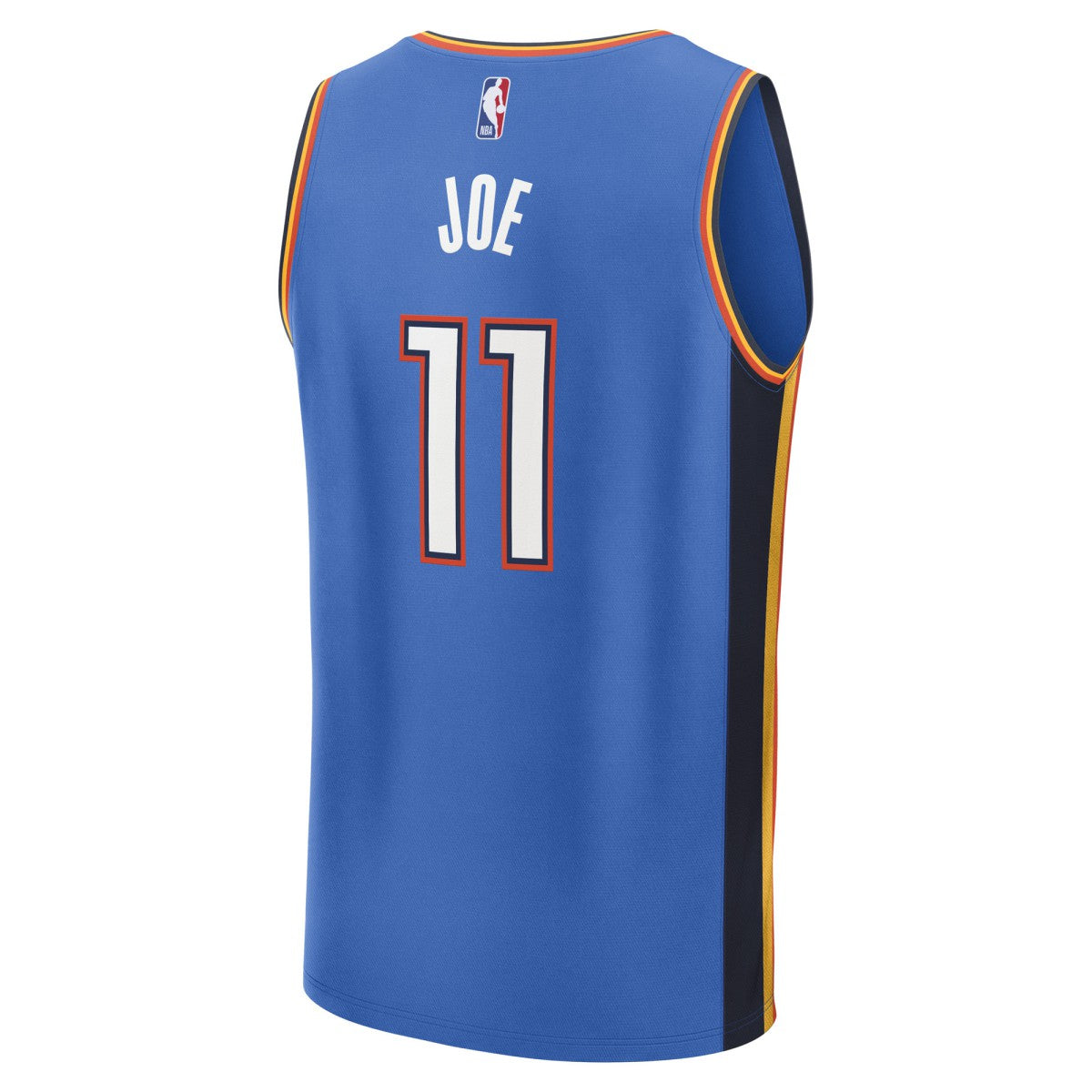 Isaiah Joe Oklahoma City Thunder Fast Break Replica Player Jersey - Icon Edition - Blue | Fanatics on sale