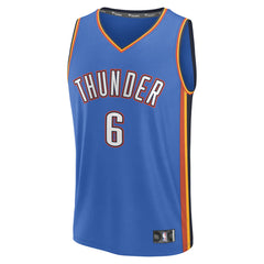 Jaylin Williams Oklahoma City Thunder Fast Break Replica Player Jersey - Icon Edition - Blue | Fanatics sale