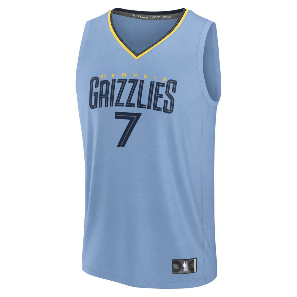 Santi Aldama Memphis Grizzlies Fast Break Replica Player Jersey - Statement Edition - Light Blue | Fanatics cheap