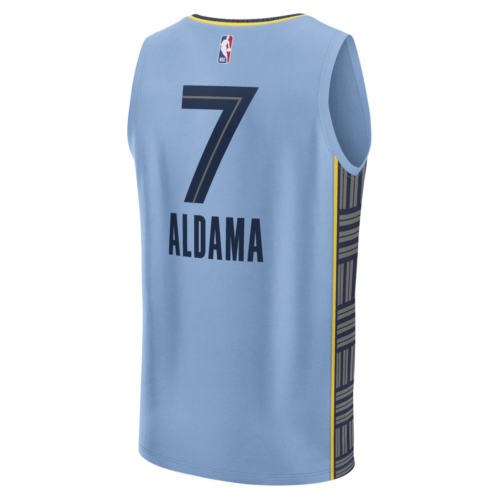 Santi Aldama Memphis Grizzlies Fast Break Replica Player Jersey - Statement Edition - Light Blue | Fanatics cheap