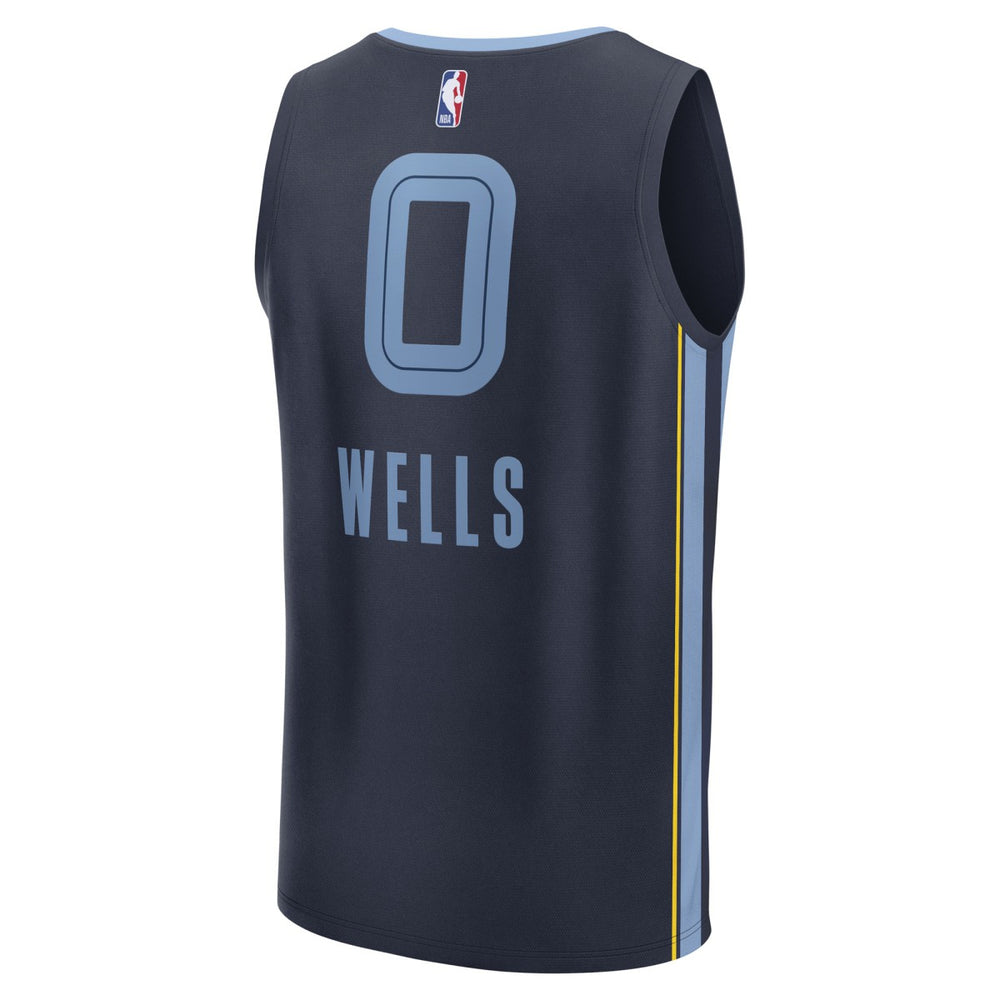 Jaylen Wells Memphis Grizzlies Fast Break Replica Player Jersey - Icon Edition - Navy | Fanatics on sale