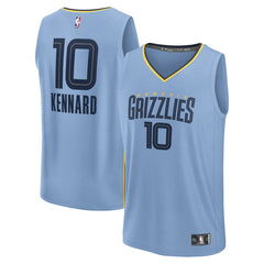Luke Kennard Memphis Grizzlies Fast Break Replica Player Jersey - Statement Edition - Light Blue | Fanatics online