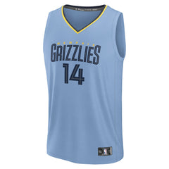 Zach Edey Memphis Grizzlies Fast Break Replica Player Jersey - Statement Edition - Light Blue | Fanatics outlet