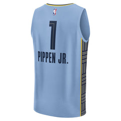 Scotty Pippen Jr. Memphis Grizzlies Fast Break Replica Player Jersey - Statement Edition - Light Blue | Fanatics sale