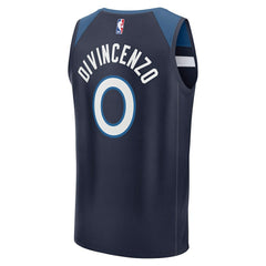 Donte DiVincenzo Minnesota Timberwolves Fast Break Replica Player Jersey - Icon Edition - Navy | Fanatics sale