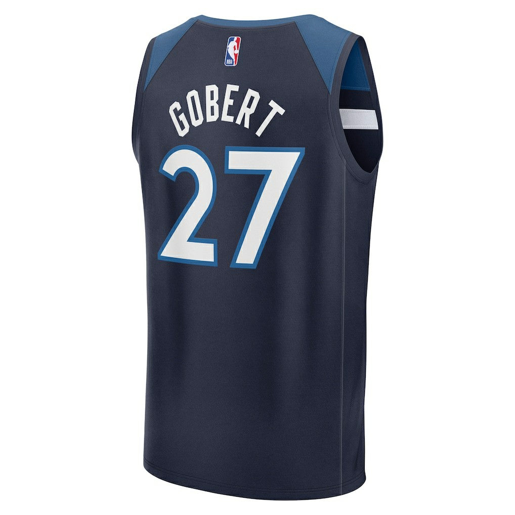 Rudy Gobert Minnesota Timberwolves Fast Break Replica Player Jersey - Icon Edition - Navy | Fanatics cheap