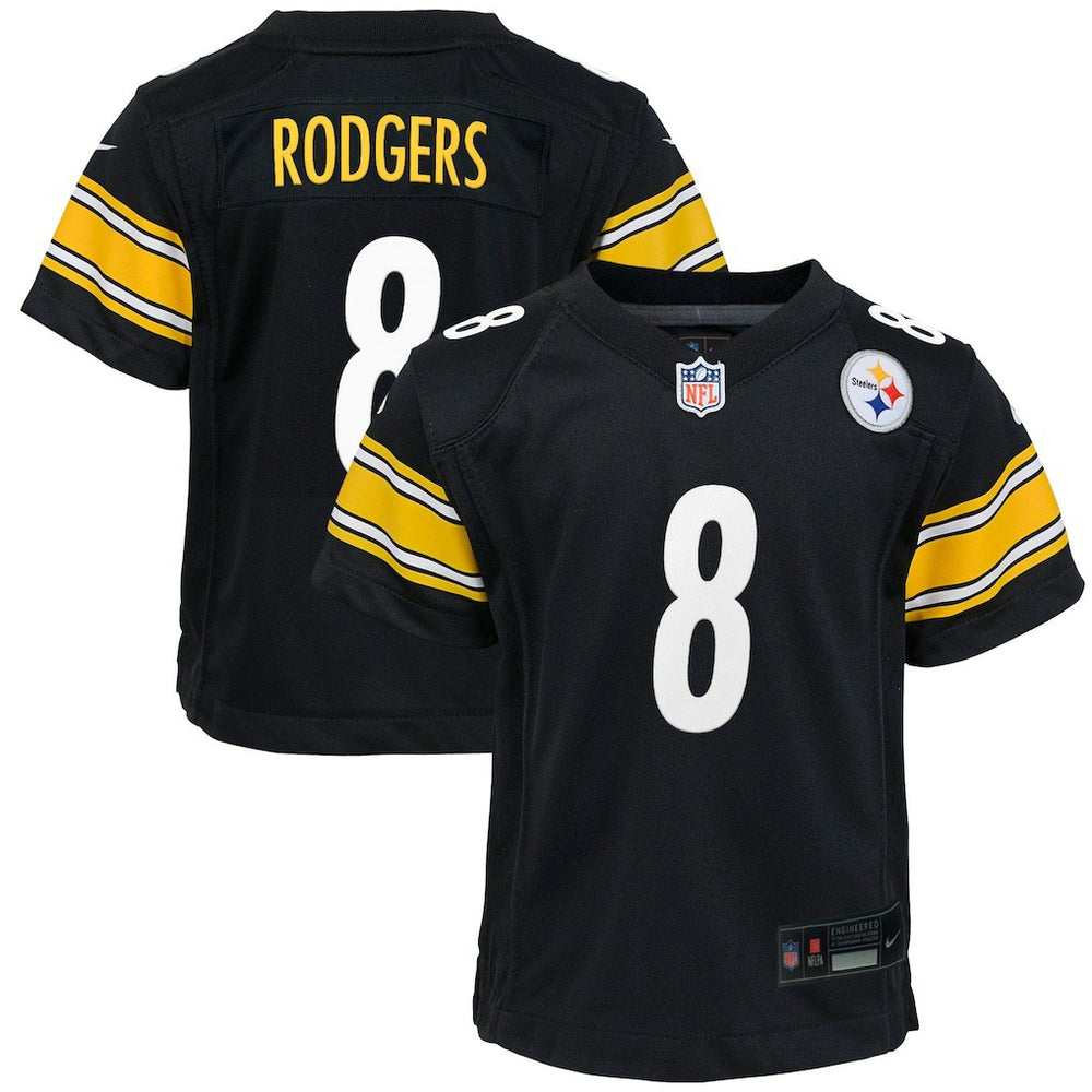 Aaron Rodgers Pittsburgh Steelers Youth Game Jersey - Black | Nike for sale