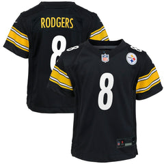 Aaron Rodgers Pittsburgh Steelers Youth Game Jersey - Black | Nike for sale
