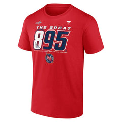 Alexander Ovechkin Washington Capitals NHL All-Time Leading Goal Scorer 895 T-Shirt Red