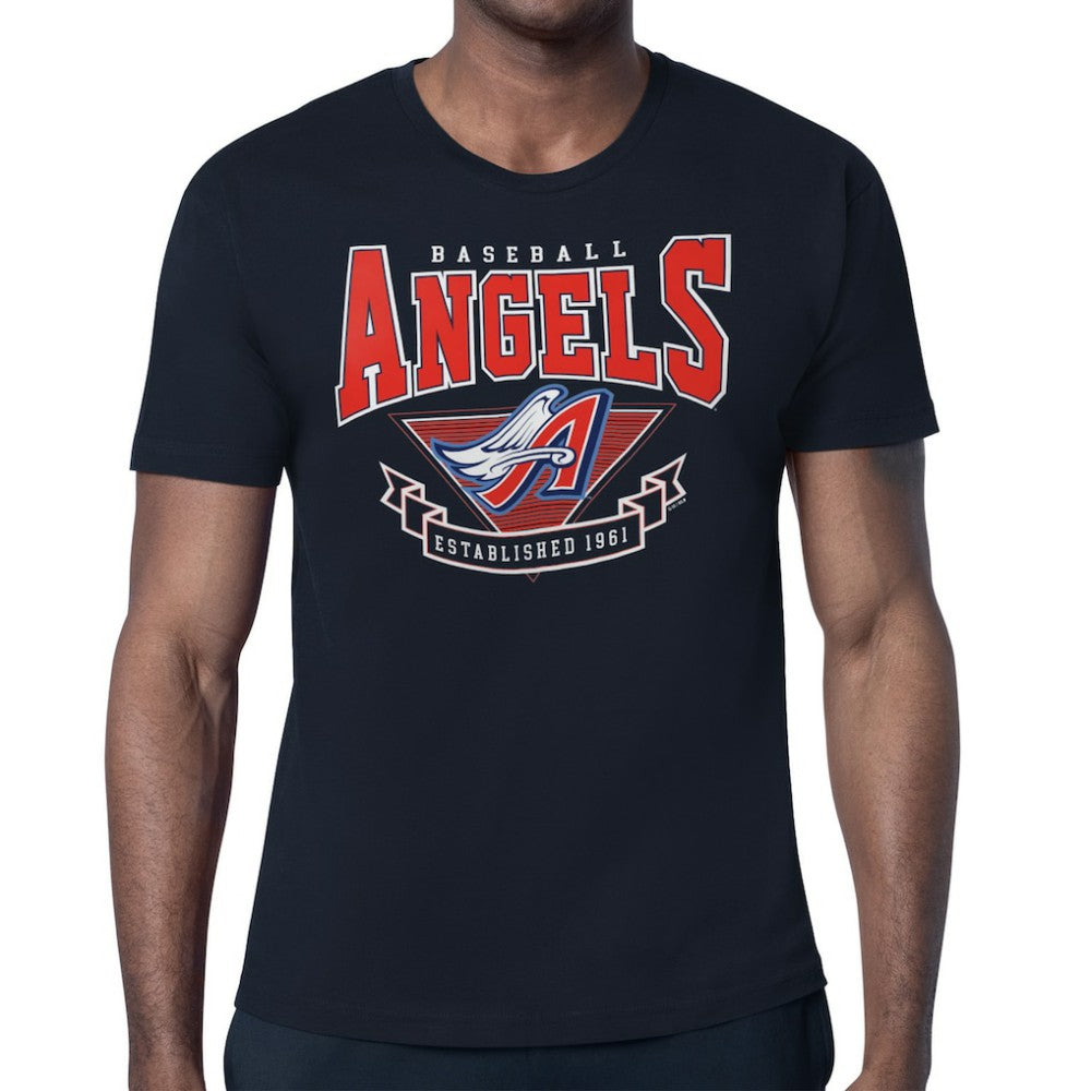 Los Angeles Angels Starter ‘80s Inspired T-Shirt - Navy
