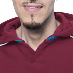 Colorado Avalanche G-III Sports by Carl Banks Adaptive Wear Lord Stanley Hooded Long Sleeve Sweatshirt Burgundy
