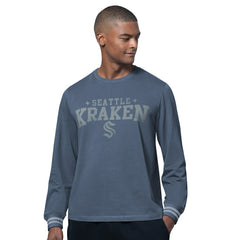 Seattle Kraken Starter Field Long Sleeve T-Shirt Blue