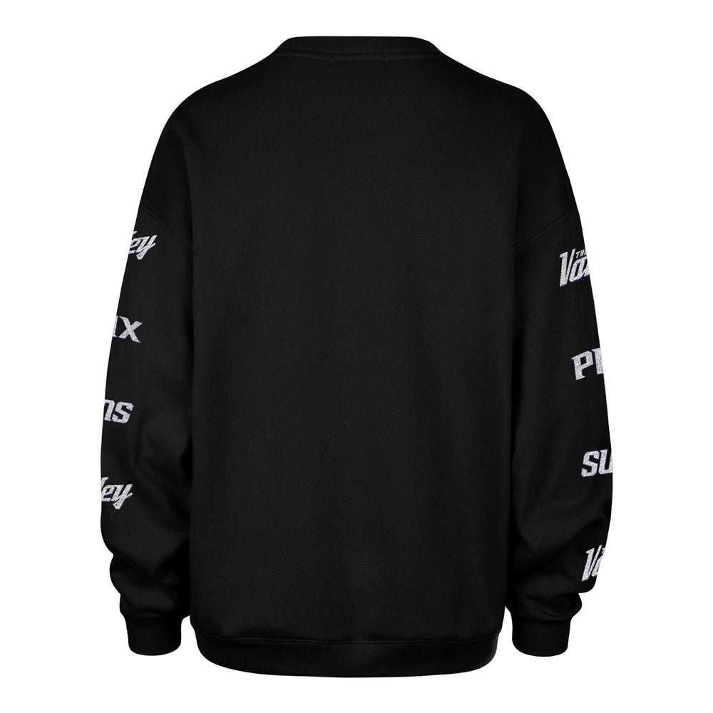 Phoenix Suns '47 Women's 2025/26 City Edition Go Big Oversized Sweatshirt - Black | 47 brand on sale