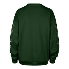 Milwaukee Bucks '47 Women's 2025/26 City Edition Go Big Oversized Sweatshirt - Hunter Green | 47 brand for sale