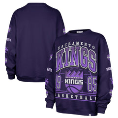 Sacramento Kings '47 Women's 2025/26 City Edition Go Big Oversized Sweatshirt - Purple | 47 brand shop