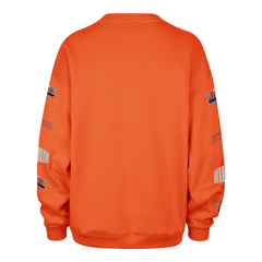 New York Knicks '47 Women's 2025/26 City Edition Go Big Oversized Sweatshirt - Orange | 47 brand on sale
