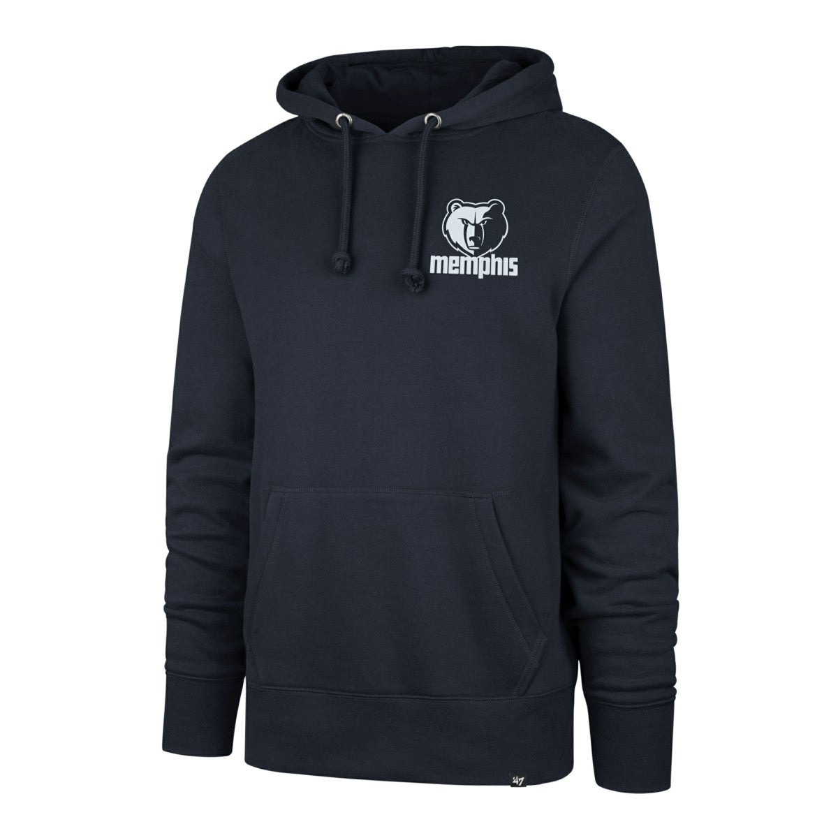Memphis Grizzlies '47 2025/26 City Edition Jab Step Headline Hoodie - Navy | 47 brand for sale