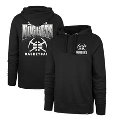 Denver Nuggets '47 2025/26 City Edition Jab Step Headline Hoodie - Black | 47 brand outlet