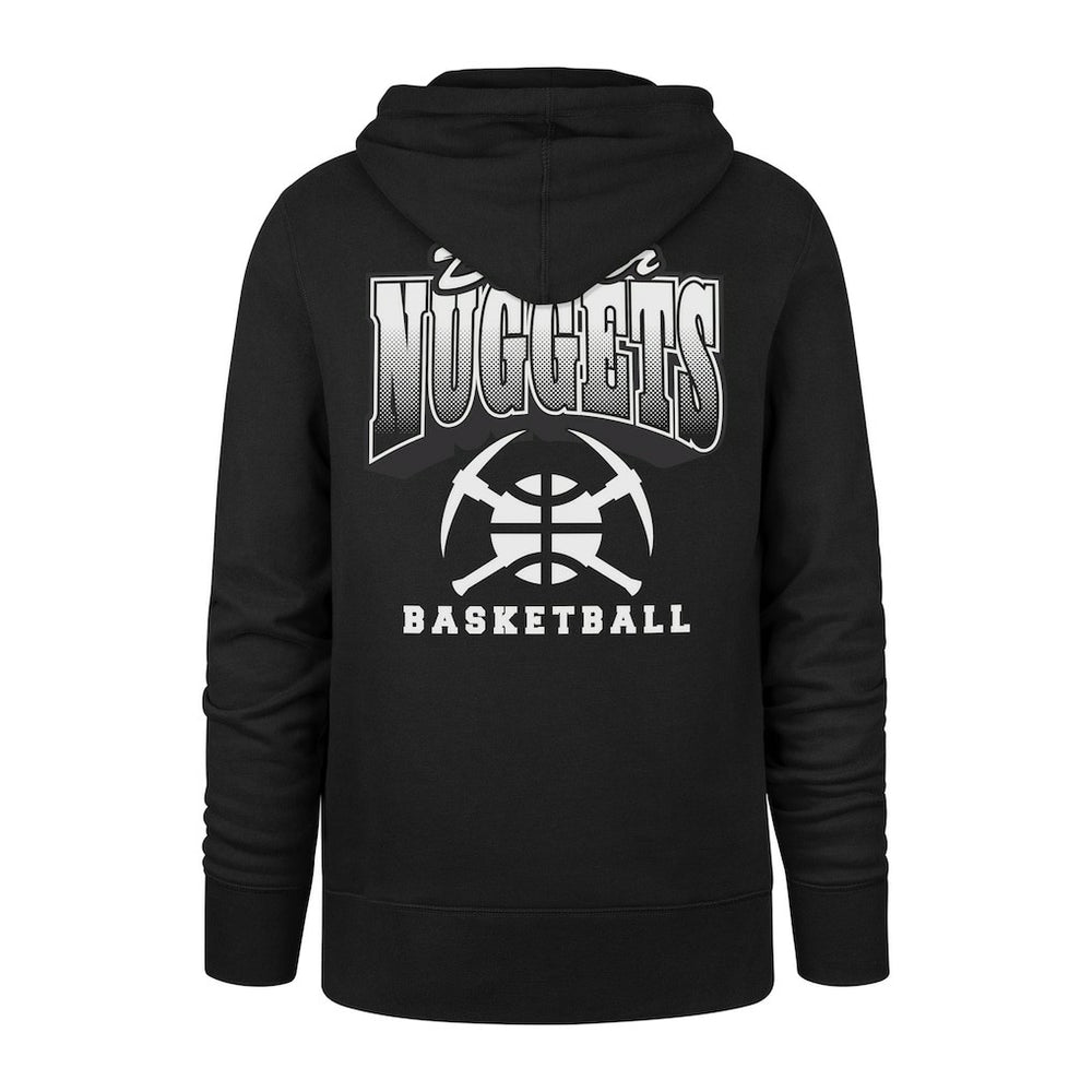 Denver Nuggets '47 2025/26 City Edition Jab Step Headline Hoodie - Black | 47 brand outlet