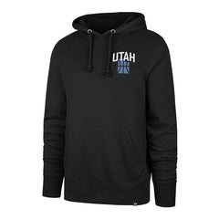Utah Jazz '47 2025/26 City Edition Jab Step Headline Hoodie - Black | 47 brand on sale