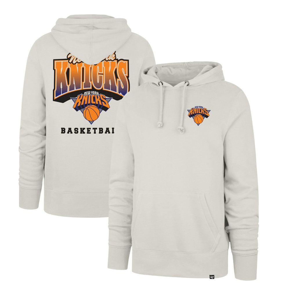 New York Knicks '47 2025/26 City Edition Jab Step Headline Hoodie - Natural | 47 brand discount