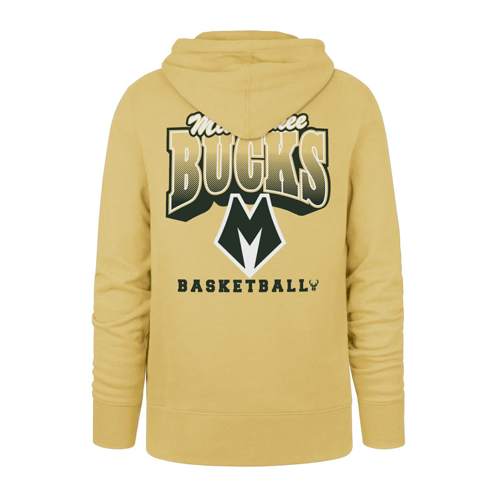 Milwaukee Bucks '47 2025/26 City Edition Jab Step Headline Hoodie - Gold | 47 brand sale