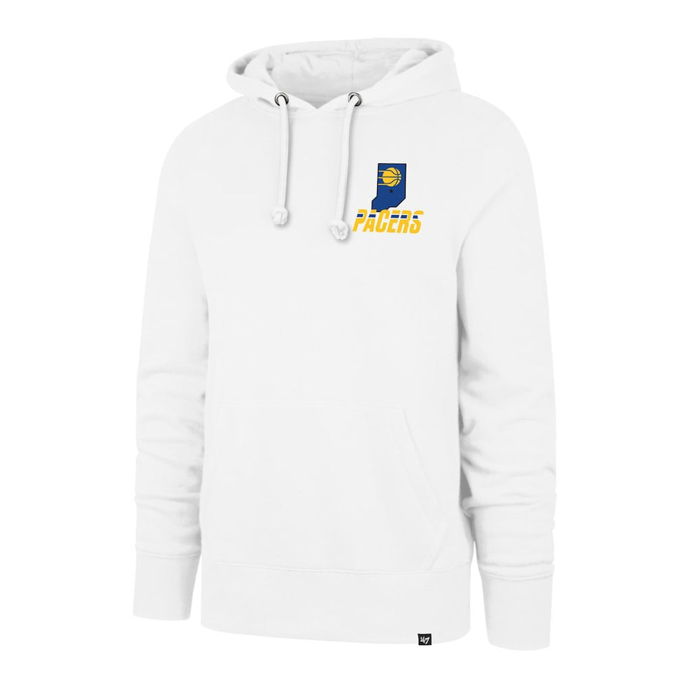 Indiana Pacers '47 2025/26 City Edition Jab Step Headline Hoodie - White | 47 brand online