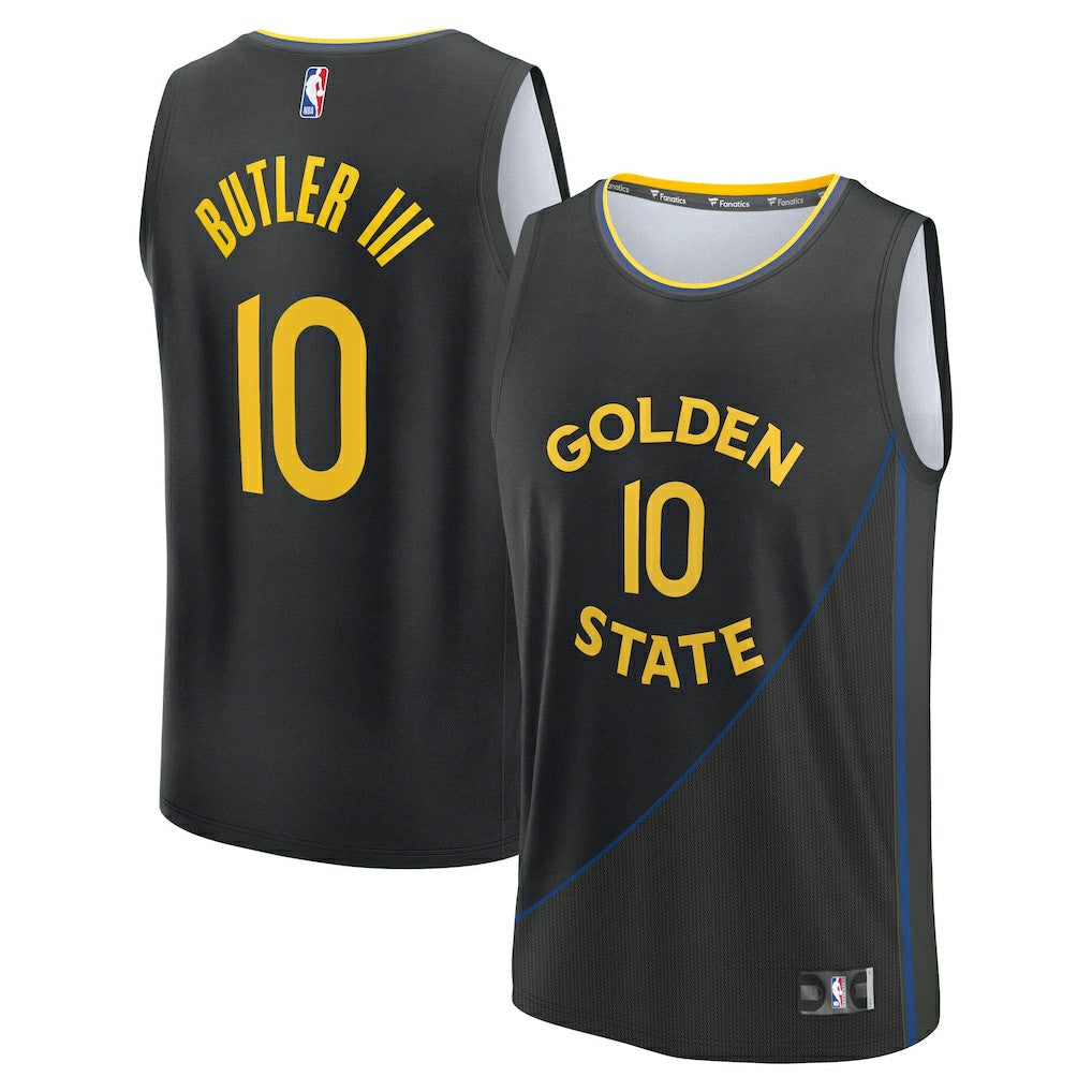 Jimmy Butler III Golden State Warriors Fast Break Replica Player Jersey sale - Statement Editi- Black | Fanatics for sale