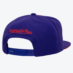 Toronto Raptors Color Pop Snapback Hat - Red/Purple | Mitchell & Ness sale